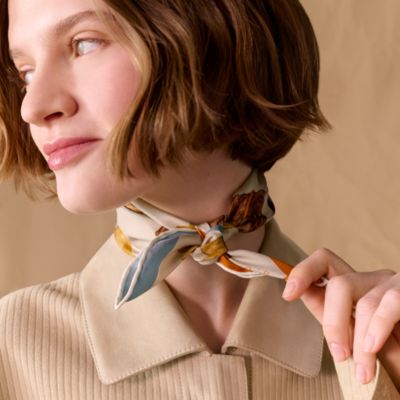 さ*☆様 エルメス　ガヴロッシュ　レア柄❣️ 「イリスのエチュード」柄 ガヴロッシュ 45 - レディス, スカーフ、ショール＆マフラー